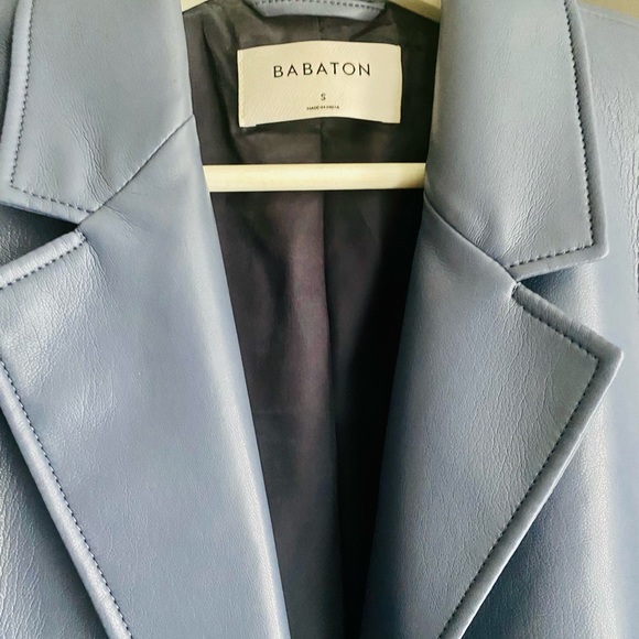 Aritzia smith leather blazer - Picture 1 of 5